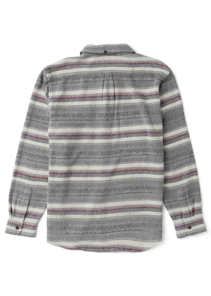 Vissla Descanso Heavy Flannel in Grey Dawn, view 2