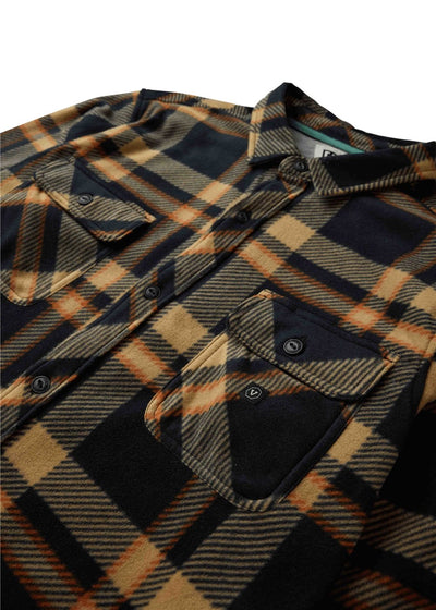 Eco-Zy Ls Polar Flannel BLK