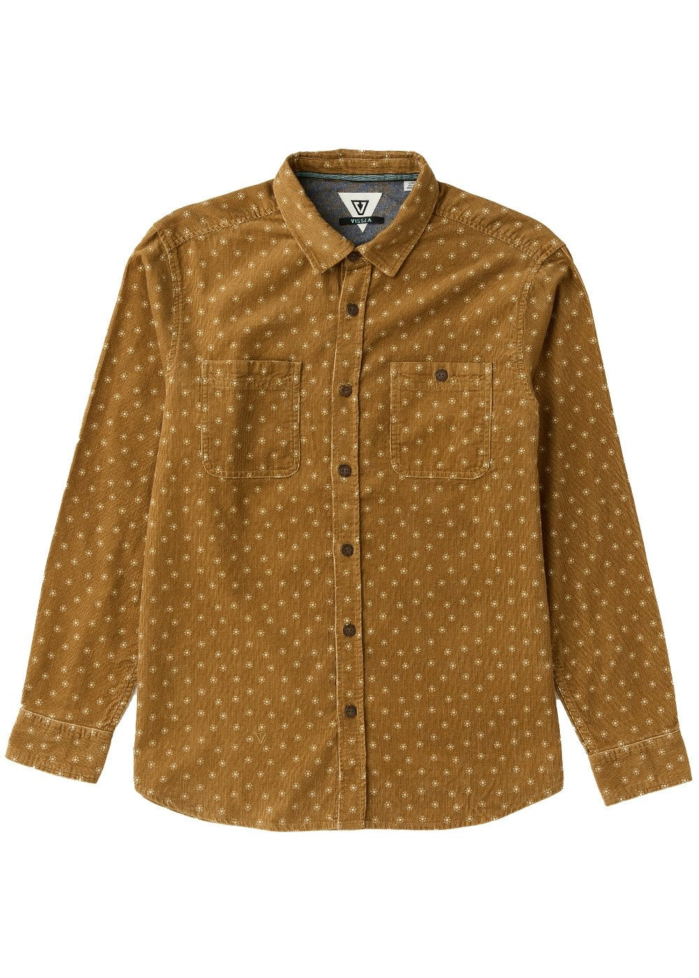 Rails Cord Printed Eco Ls Shirt BRZ