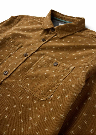 Rails Cord Printed Eco Ls Shirt BRZ