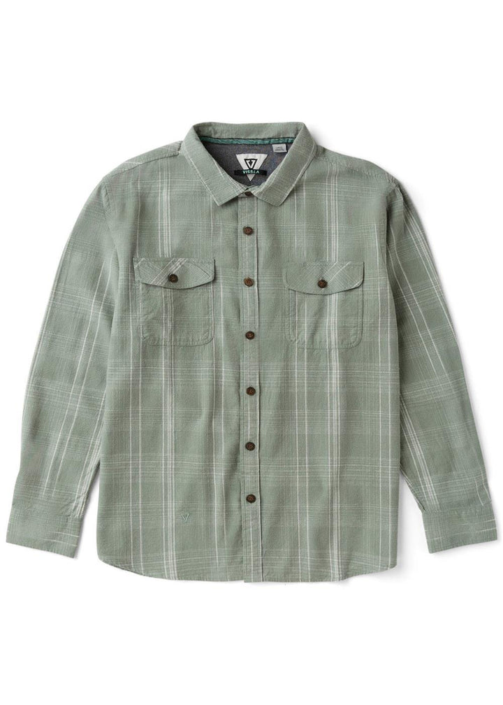 Vissla Central Coast Eco Flannel in Aloe