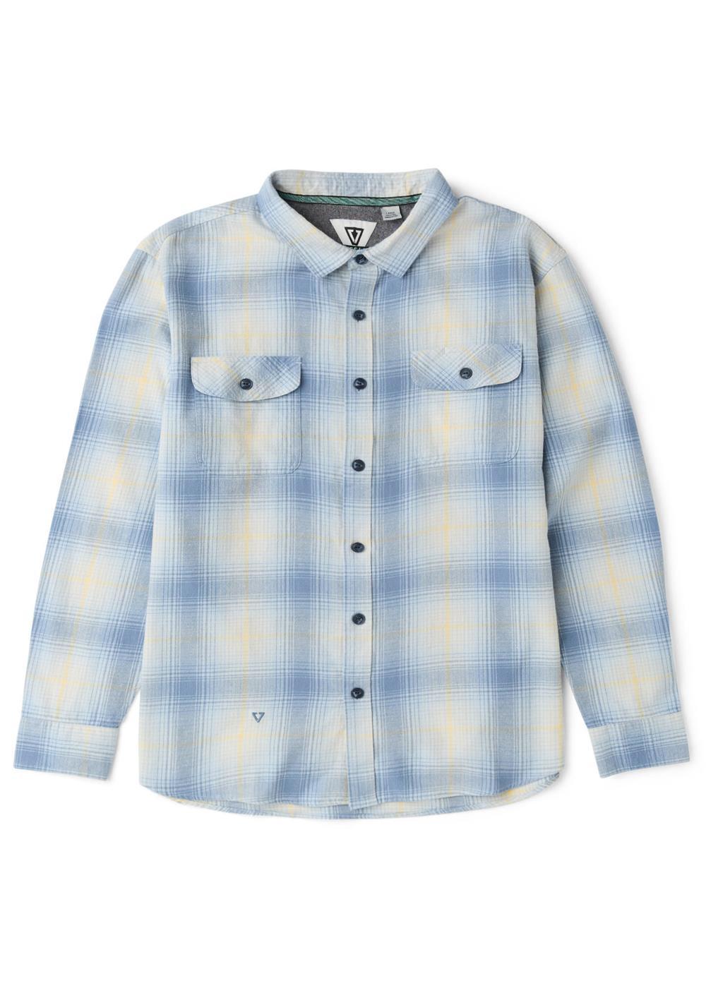 Vissla Central Coast Eco Flannel in Denim