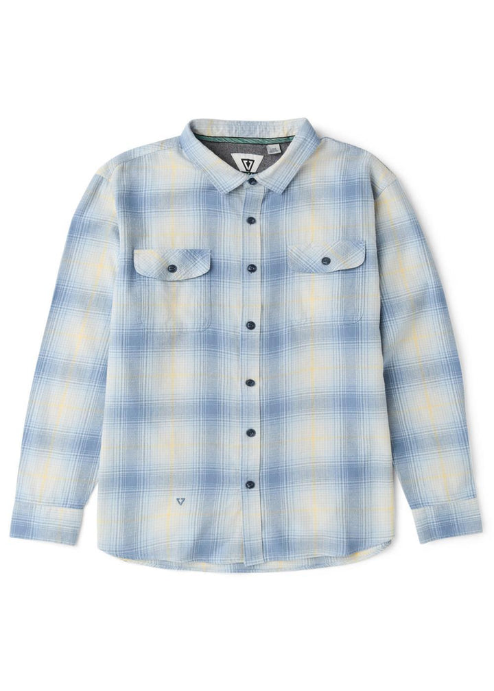 Vissla Central Coast Eco Flannel in Denim