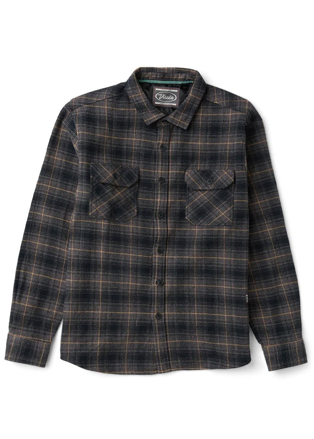 Creators Heavy Days Eco Ls Flannel BLK
