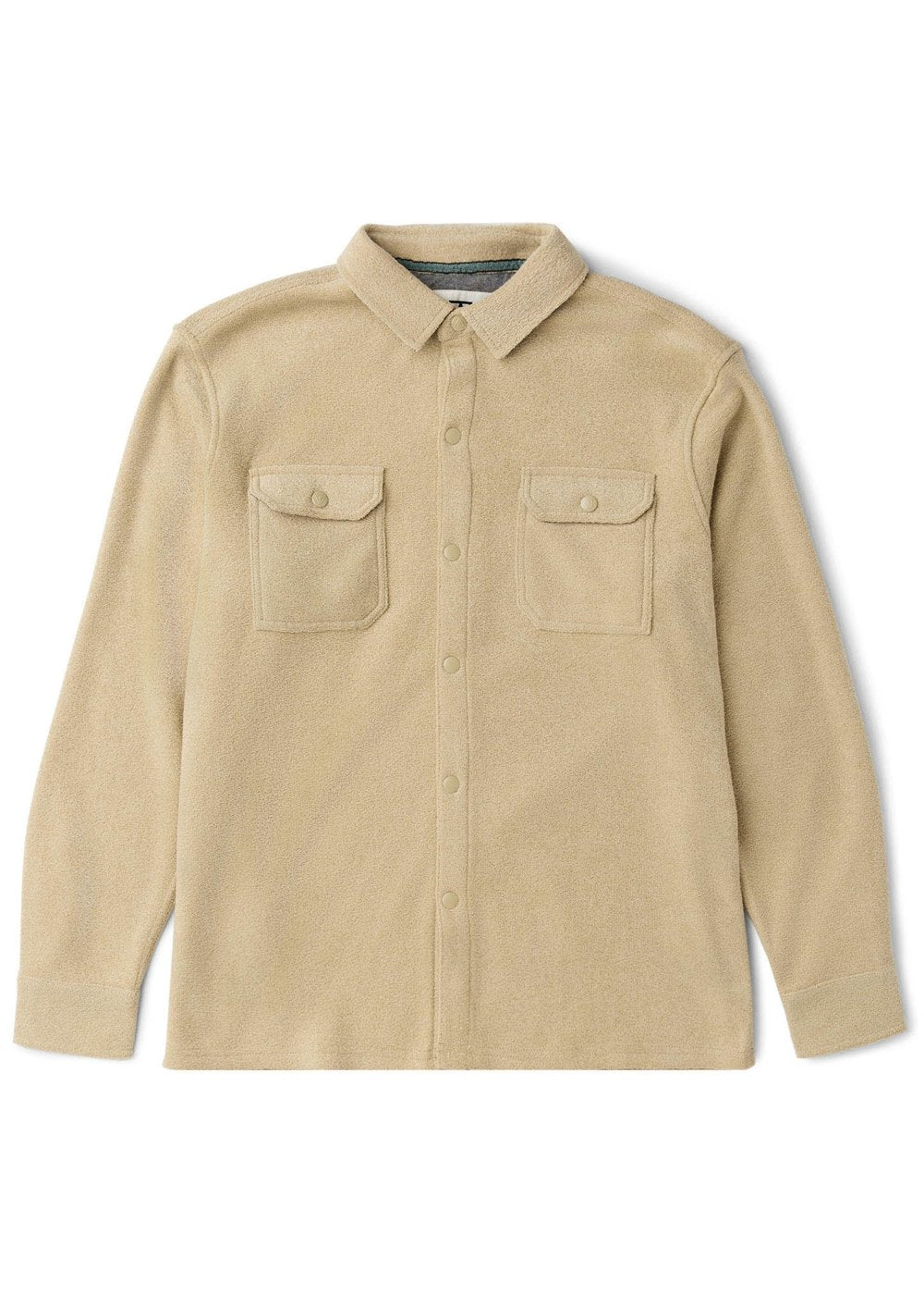 Vissla Looper Polar Terry Eco Shirt in Light Khaki