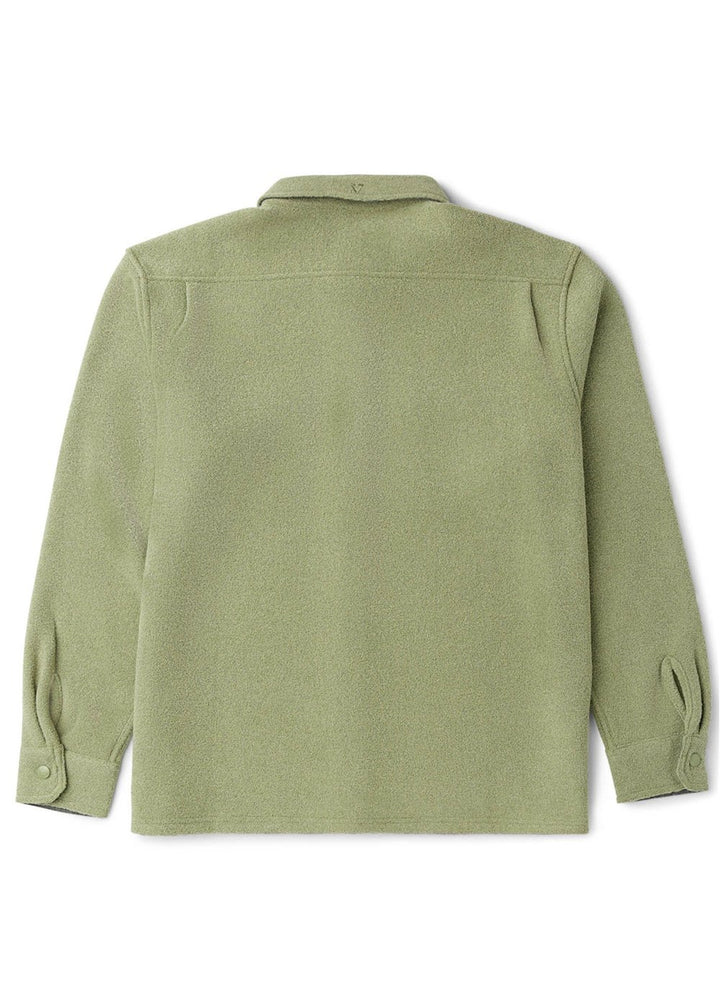 Vissla Looper Polar Terry Eco Shirt in Sage, view 2