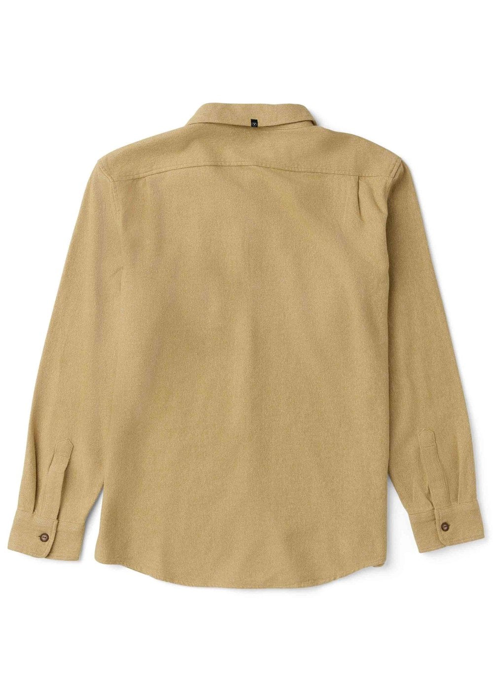 Vissla Shaper Eco Ls Flannel in Dark Sand, view 2