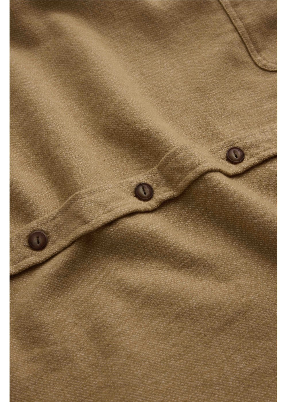 Vissla Shaper Eco Ls Flannel in Dark Sand, view 3