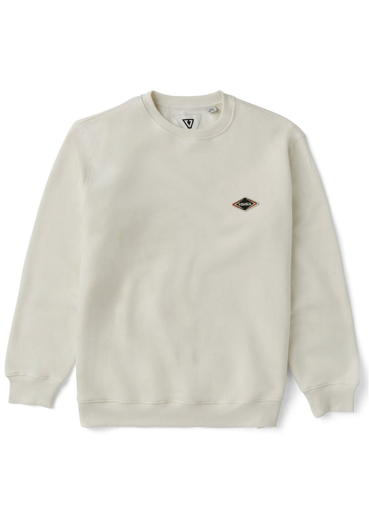 Vissla Solid Sets Eco Crew in Vintage White