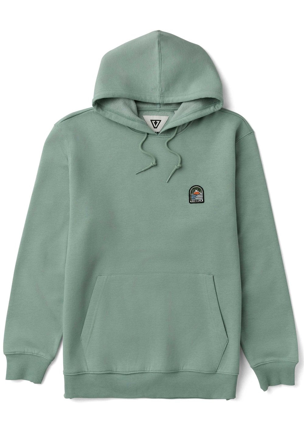 Vissla Solid Sets Eco Hoodie in Aloe