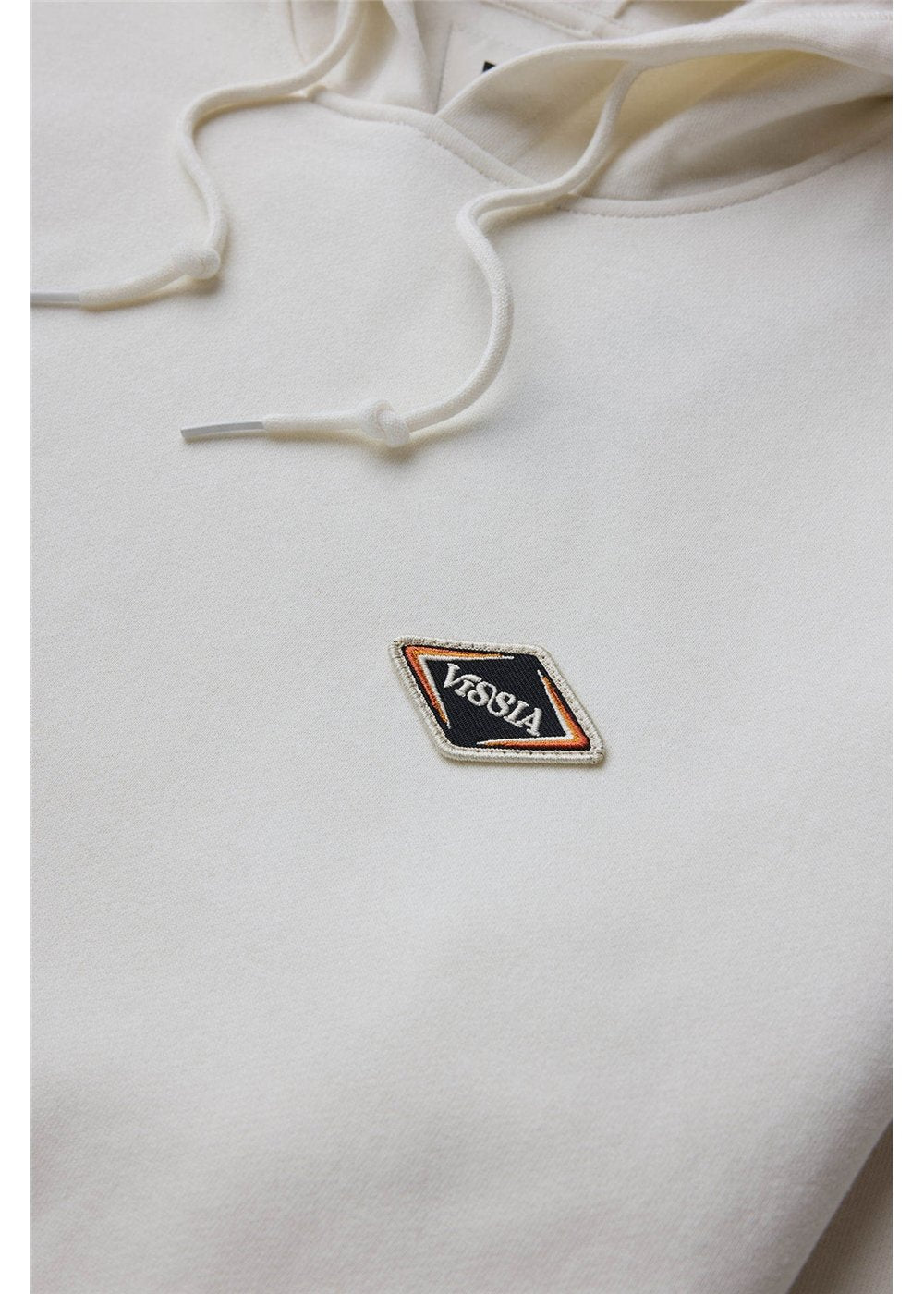 Vissla Solid Sets Eco Hoodie in Vintage White, view 3