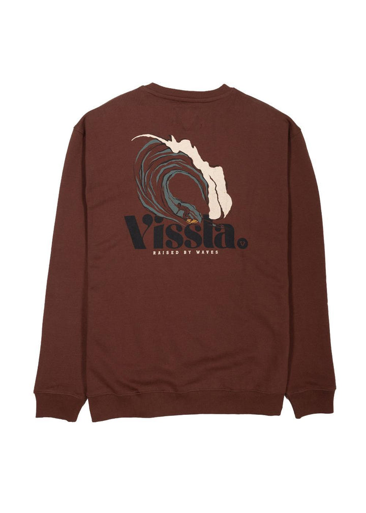 Raised Crew Neck Fleece