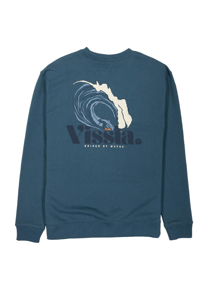 Raised Crew Neck Fleece