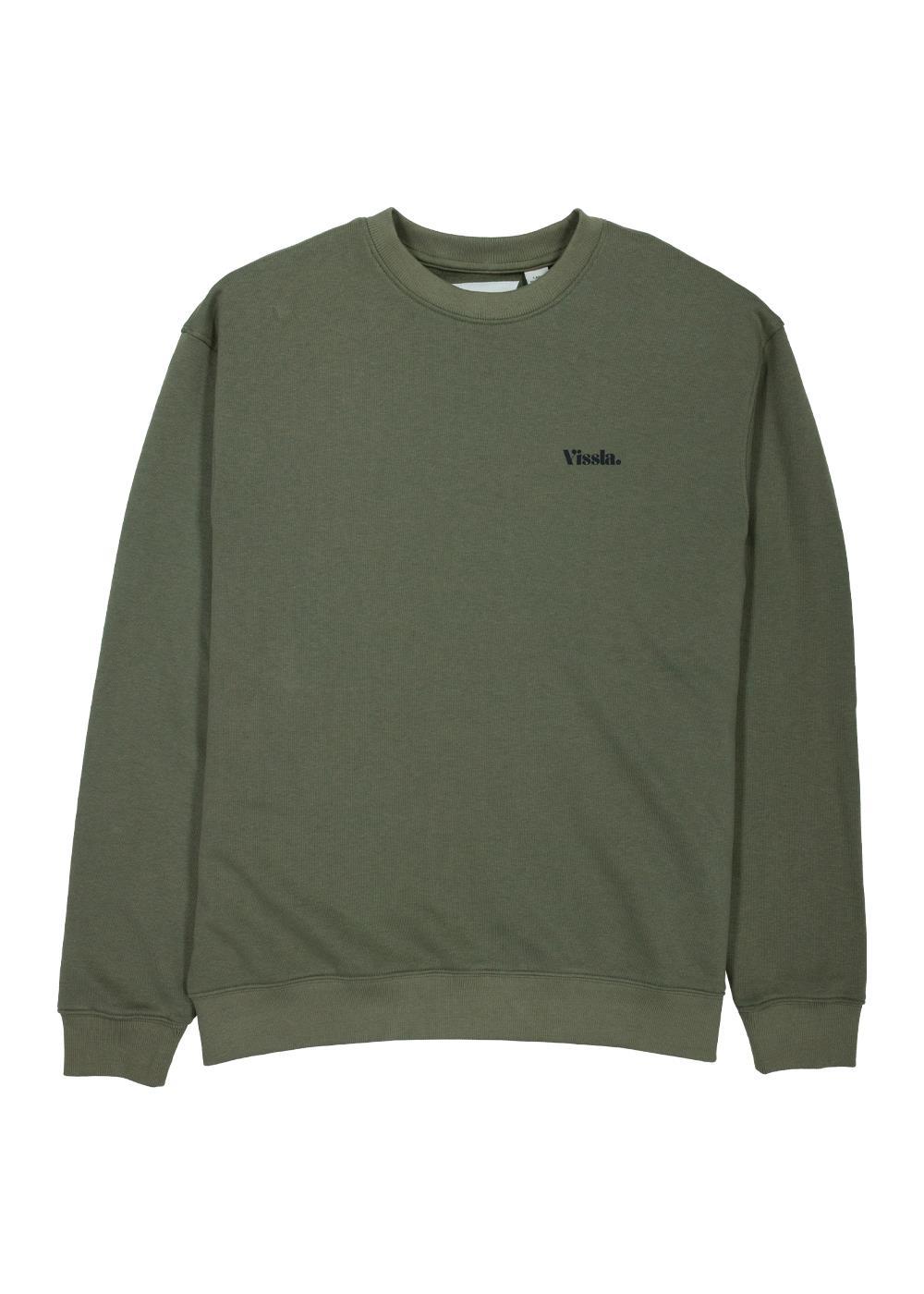 Raised Crew Neck Fleece