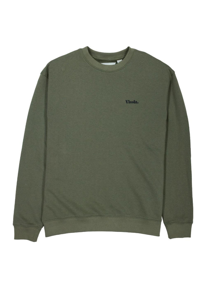Raised Crew Neck Fleece