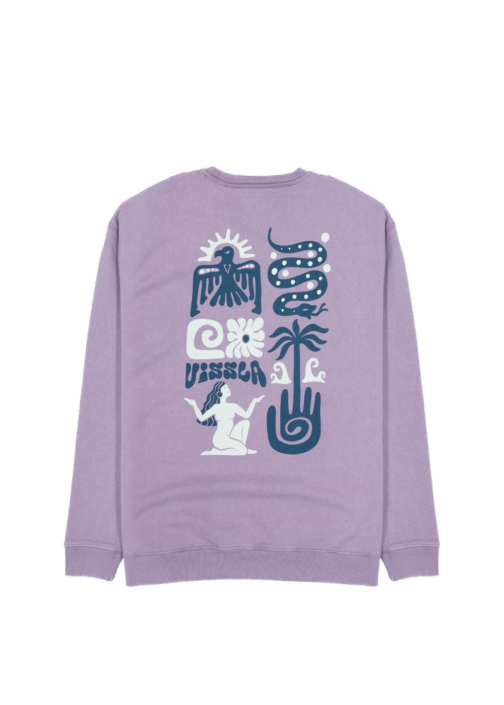 Aquemini Crew Neck Washed Fleece