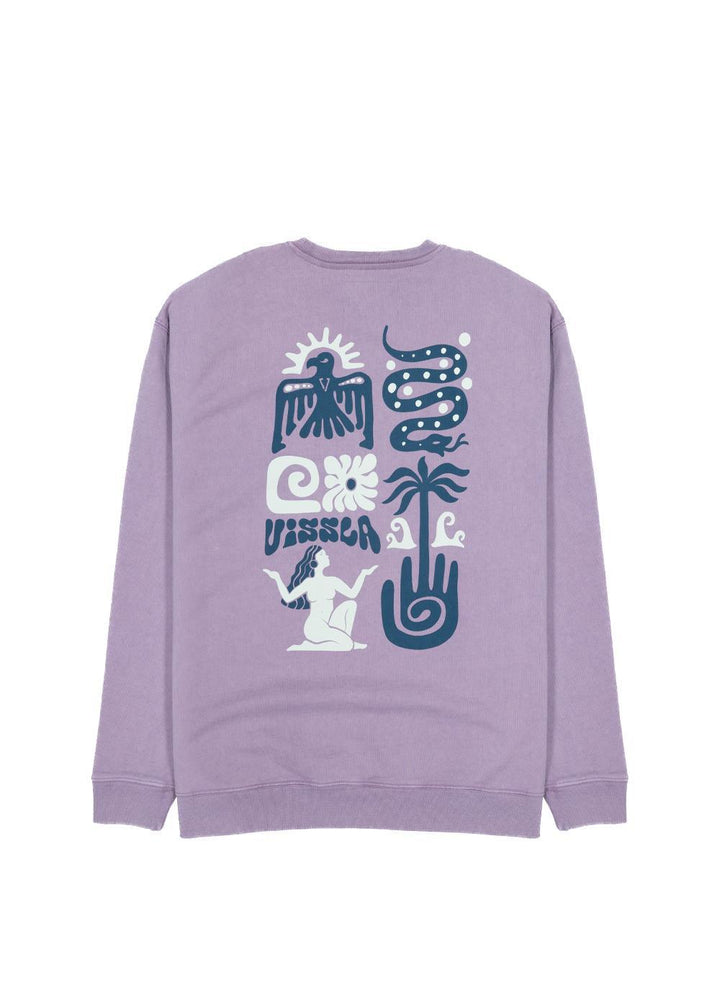 Aquemini Crew Neck Washed Fleece