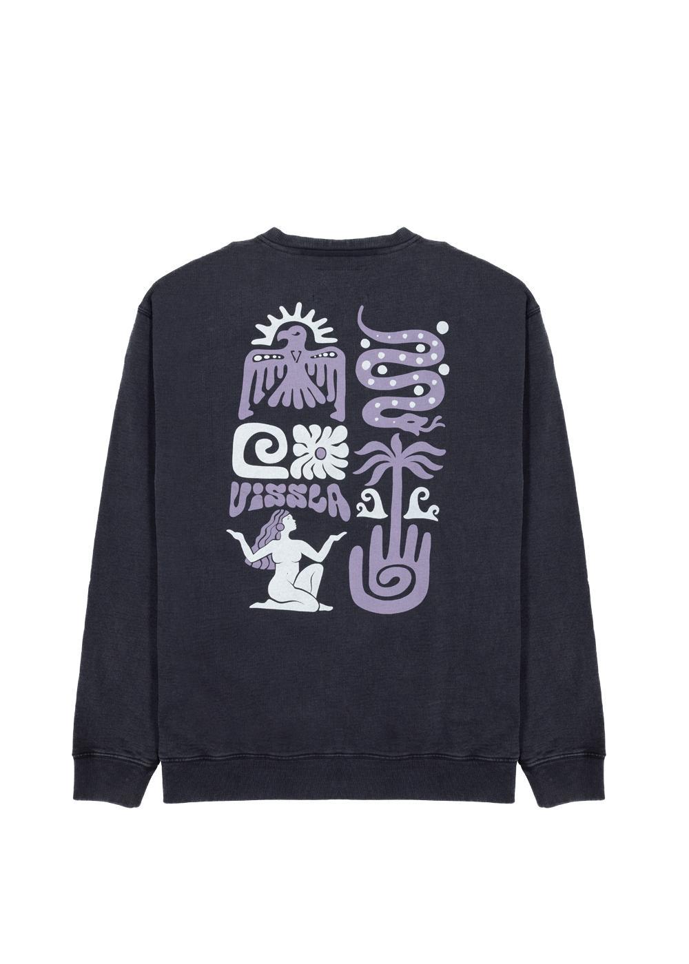 Aquemini Crew Neck Washed Fleece