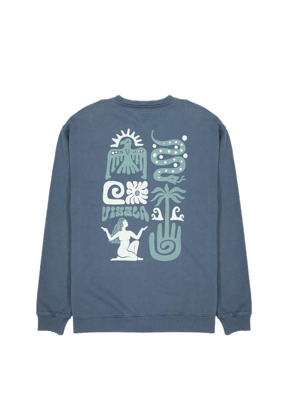 Aquemini Crew Neck Washed Fleece