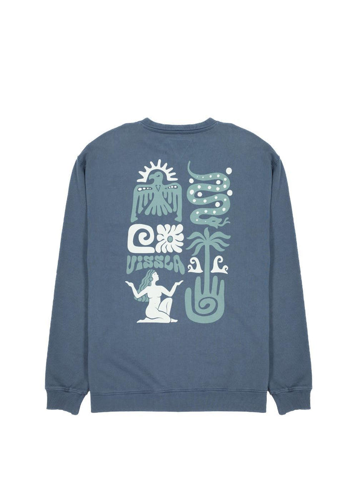 Aquemini Crew Neck Washed Fleece