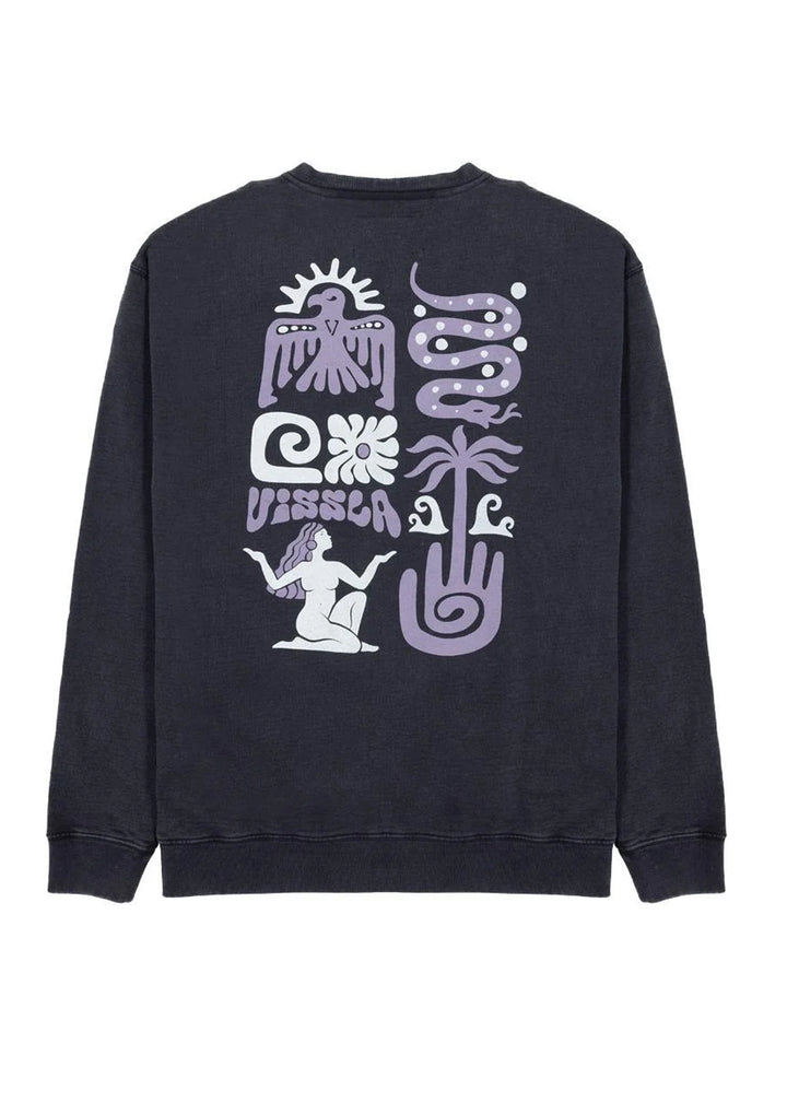 Aquemini Crew Neck Washed Fleece