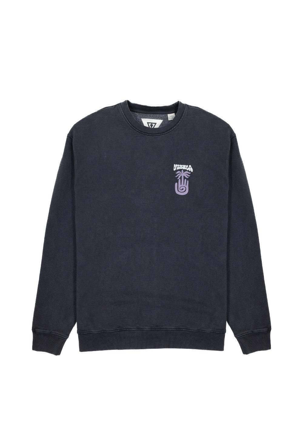 Aquemini Crew Neck Washed Fleece