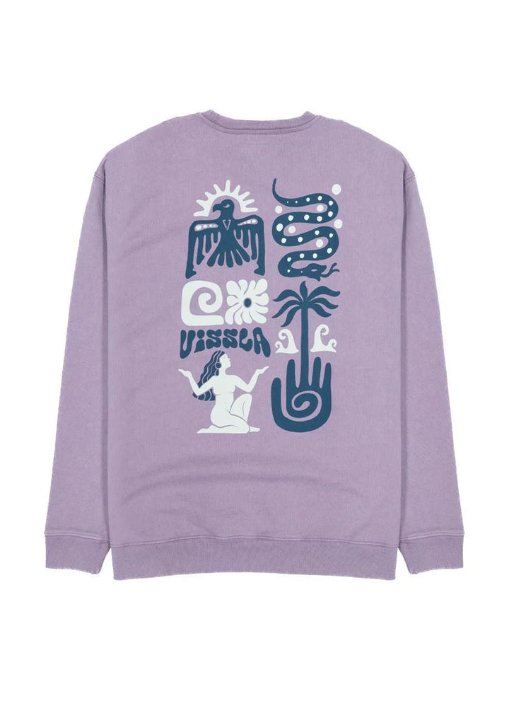 Aquemini Crew Neck Washed Fleece