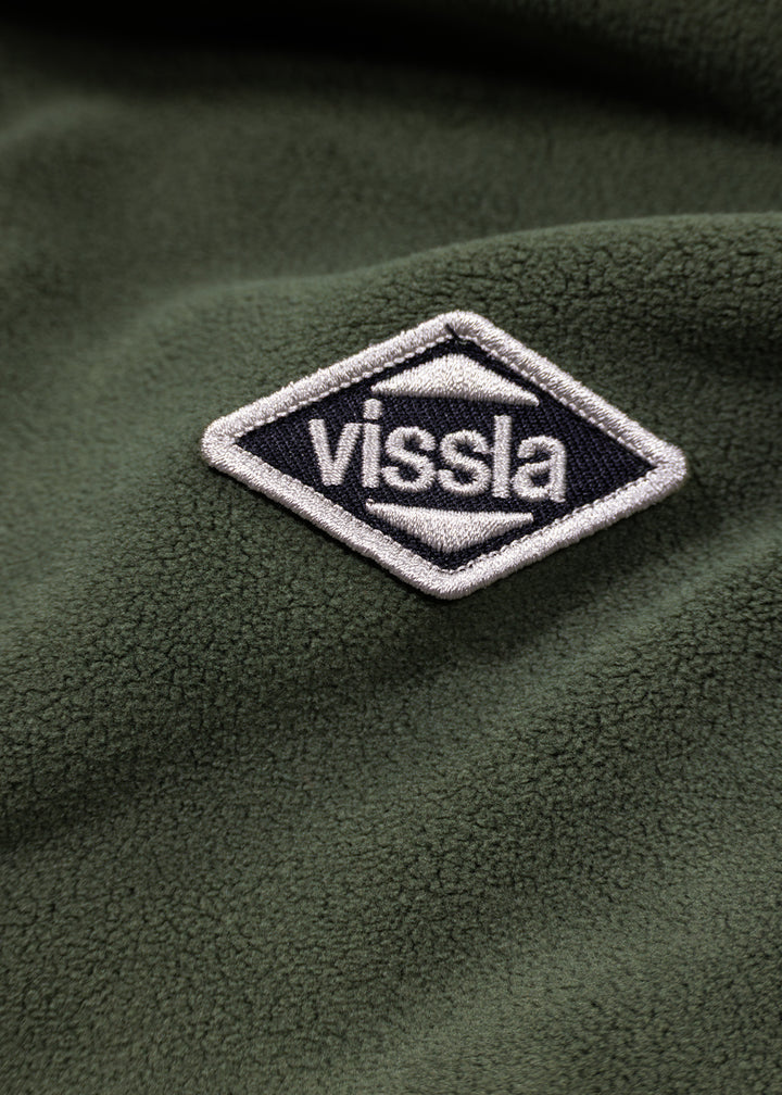 Vissla Swell Stretch Polar Pant in Vintage Green, view 6