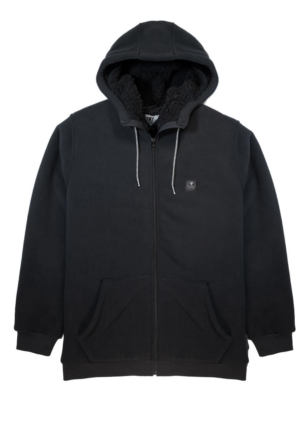 Eco-Zy Polar Zip Hoodie BLK