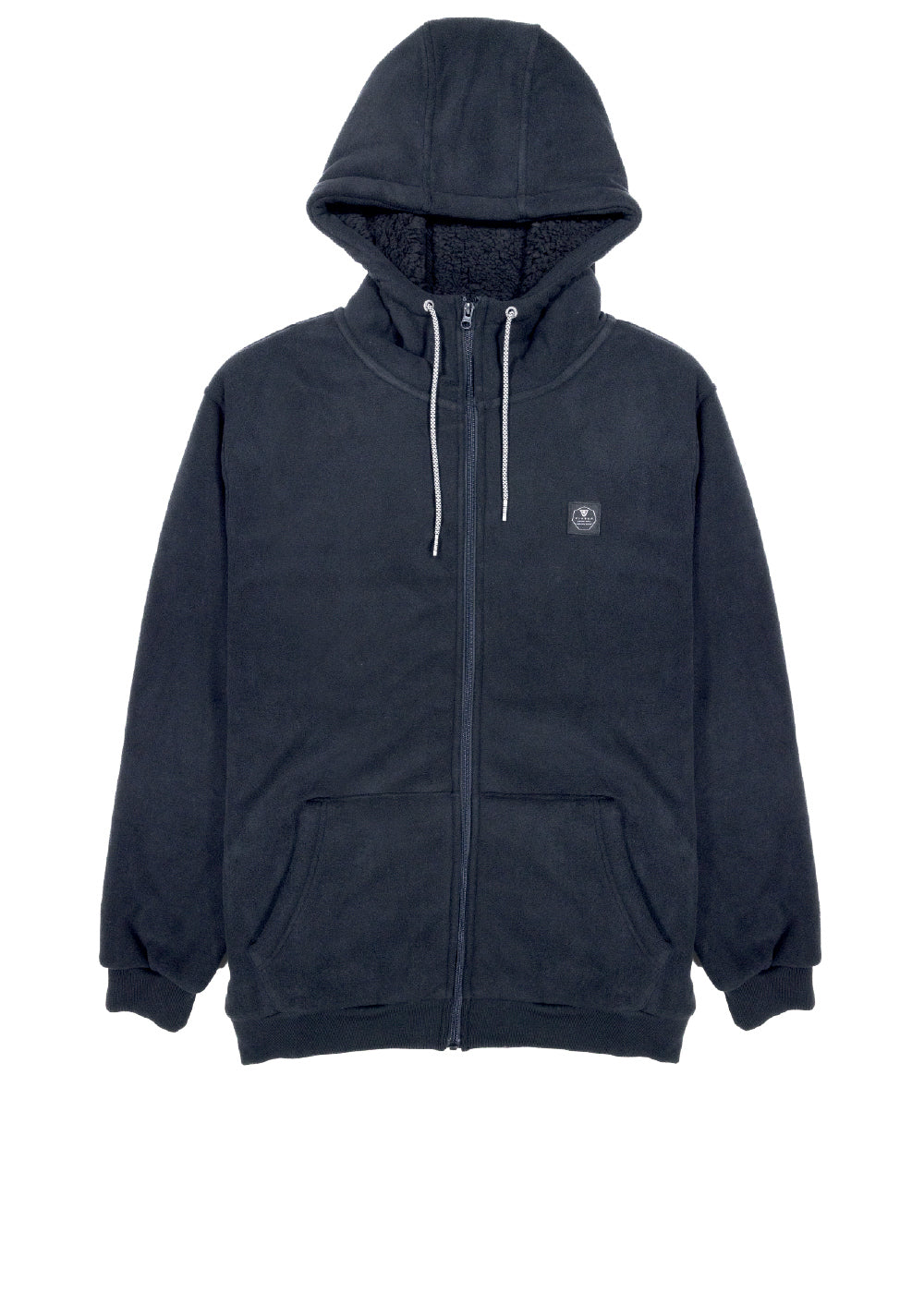 Eco-Zy Polar Zip Hoodie BLK