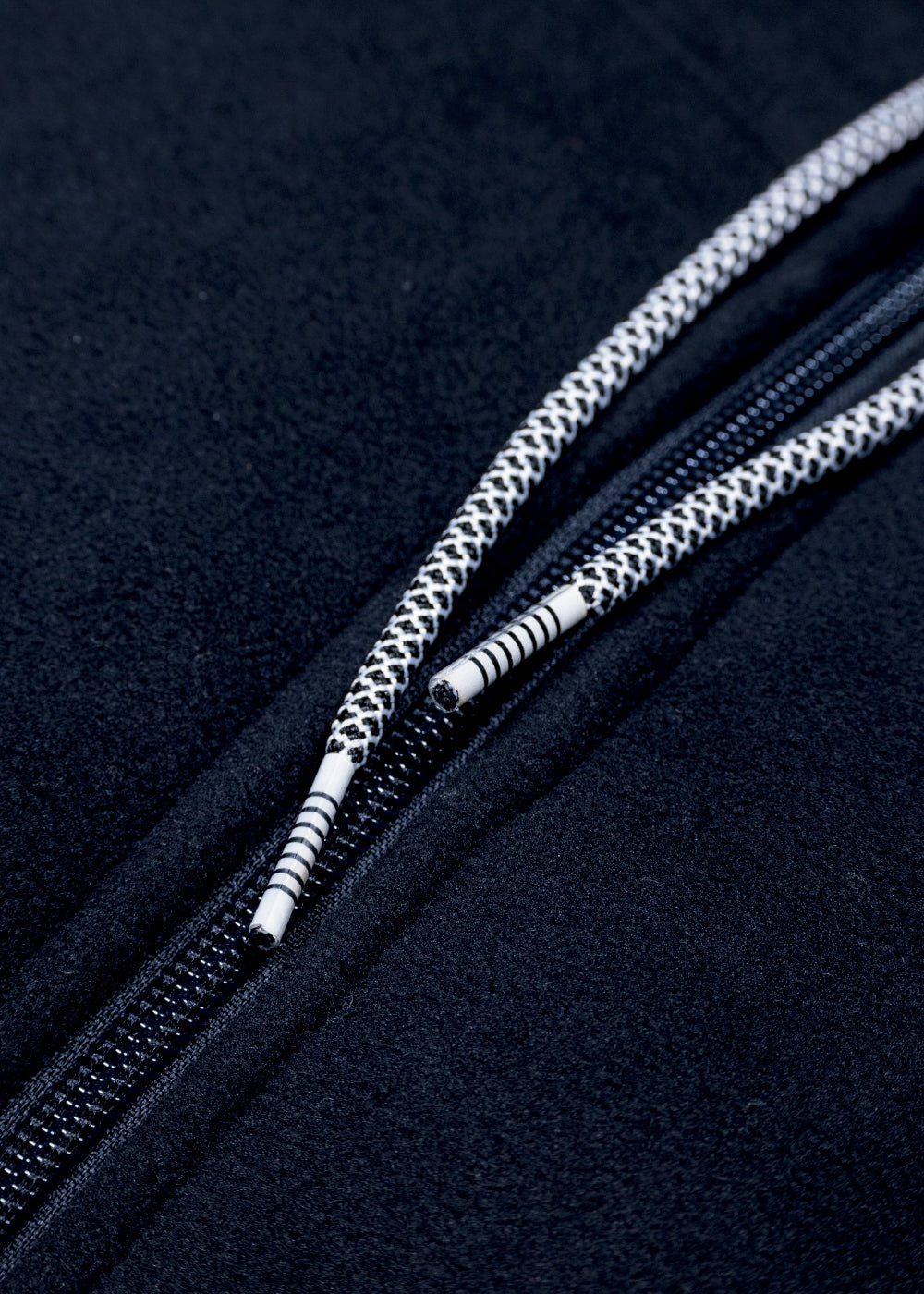 Eco-Zy Polar Zip Hoodie BLK