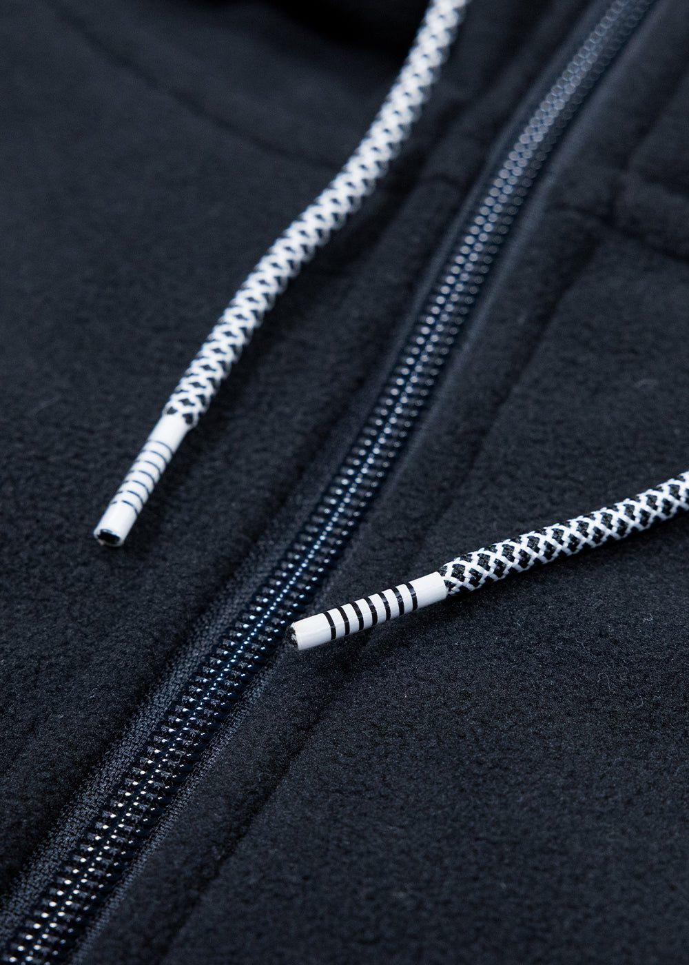 Eco-Zy Polar Zip Hoodie BLK