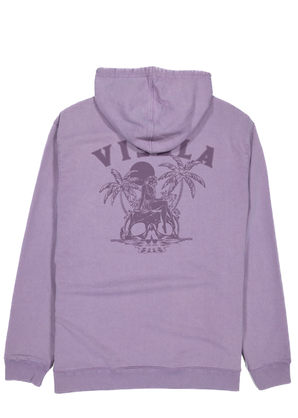 Skullisla Pull Over Hoodie Washed Fleece