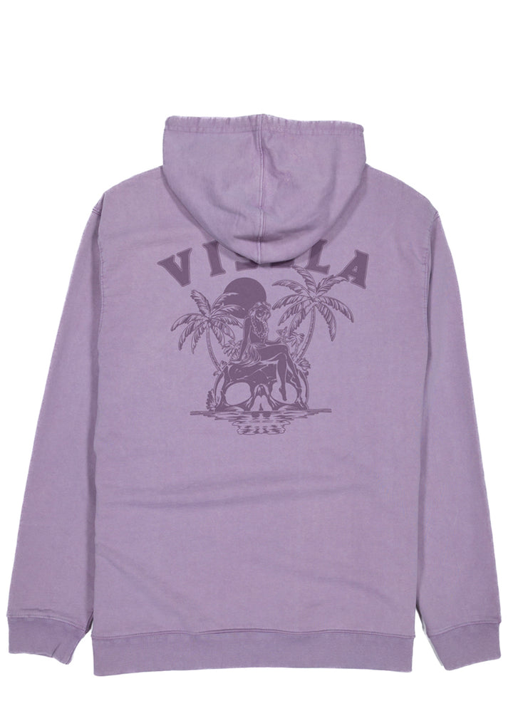 Skullisla Pull Over Hoodie Washed Fleece