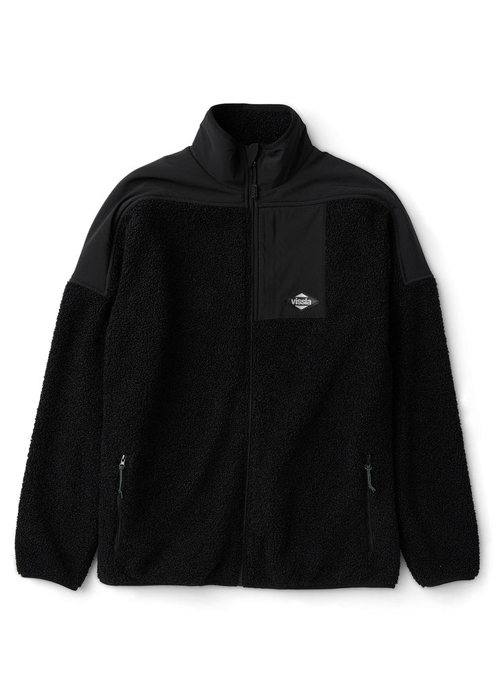 Vissla Keny Pile Eco Jacket in Black