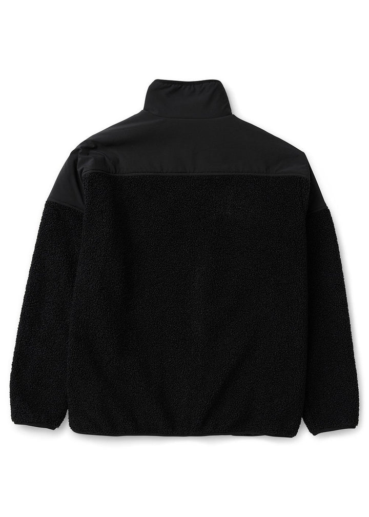 Vissla Keny Pile Eco Jacket in Black, view 2