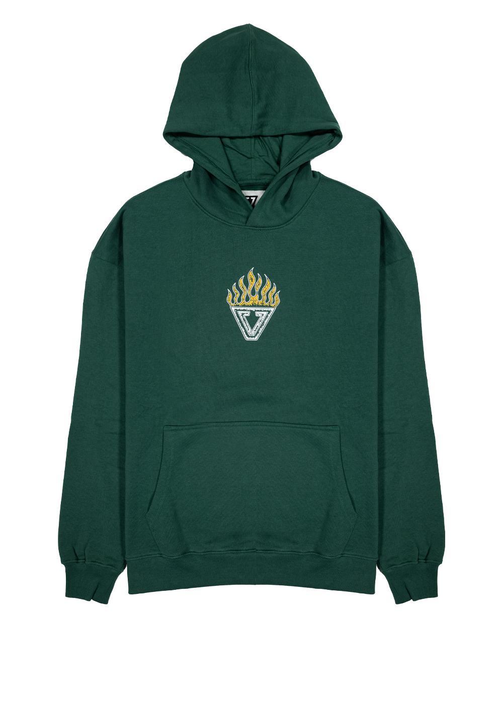 Centered Pull Over Hoodie Boxy Fit