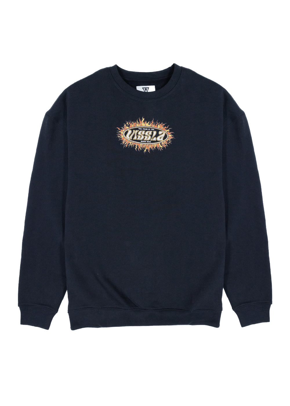 Play With Fire Eco Crew Fleece BLK