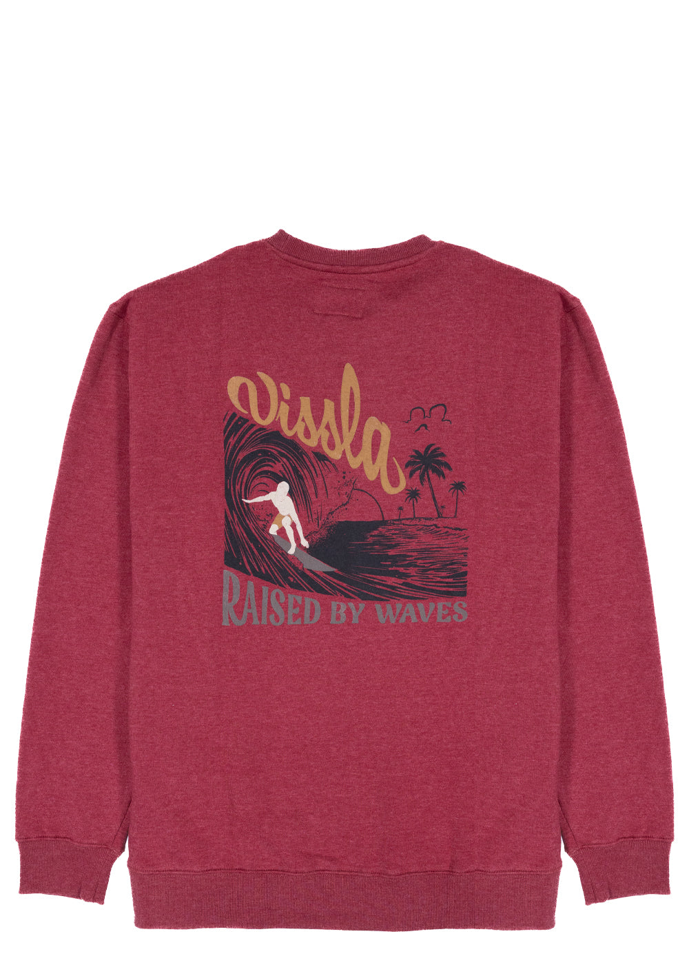 Raised By Waves Crew Fleece POM
