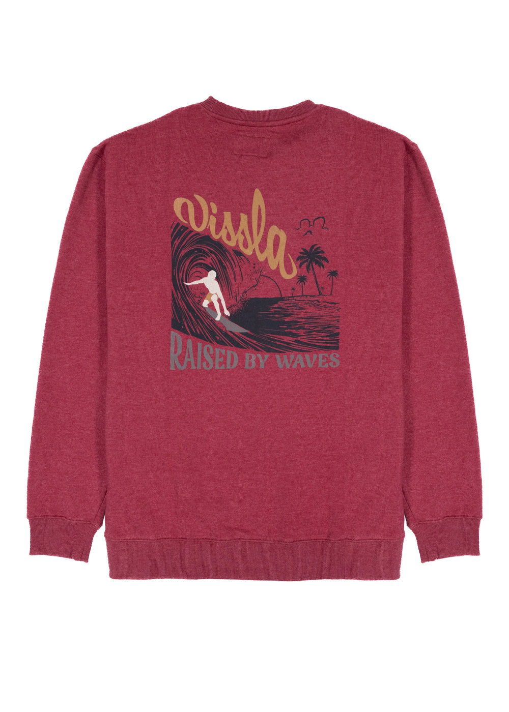 Raised By Waves Crew Fleece POM