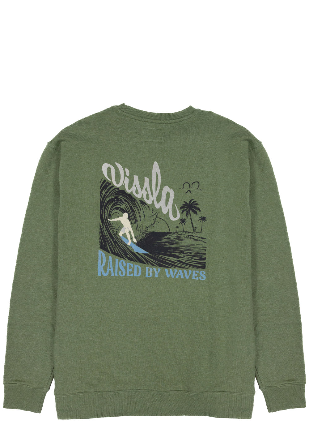 Raised By Waves Crew Fleece SUR