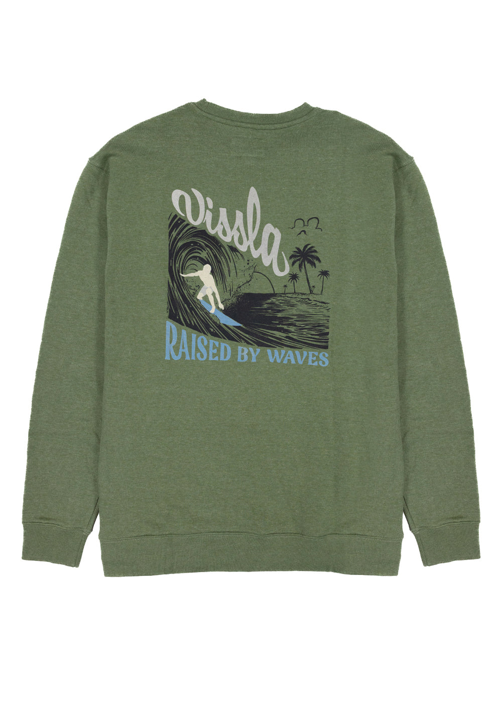 Raised By Waves Crew Fleece SUR