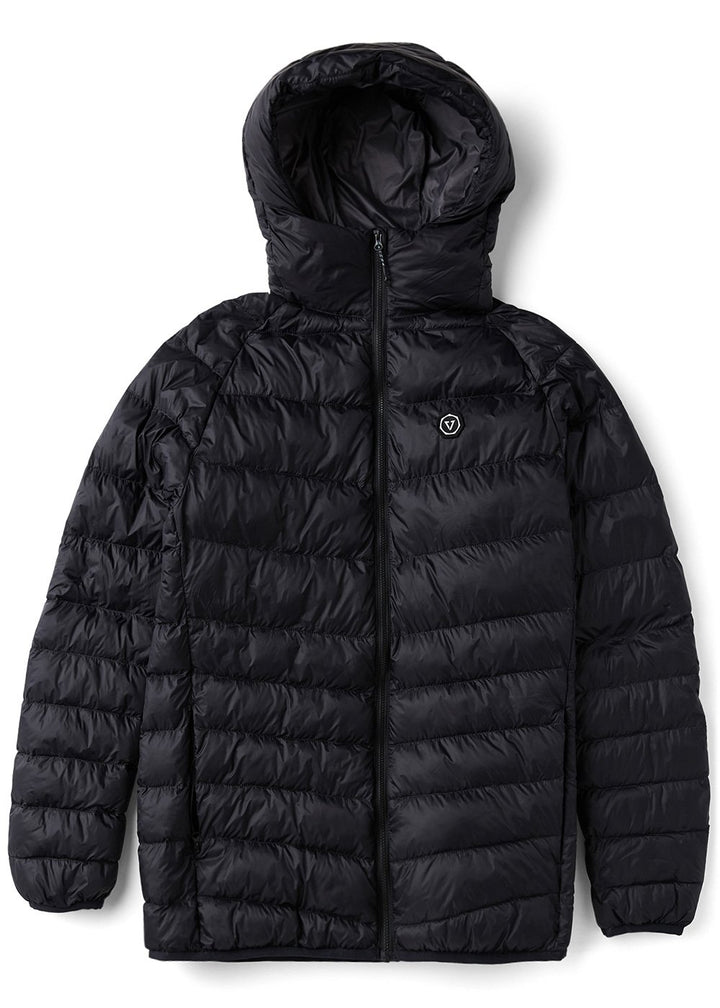 Vissla Pacific Packable Eco Puff Jacket in Black 2