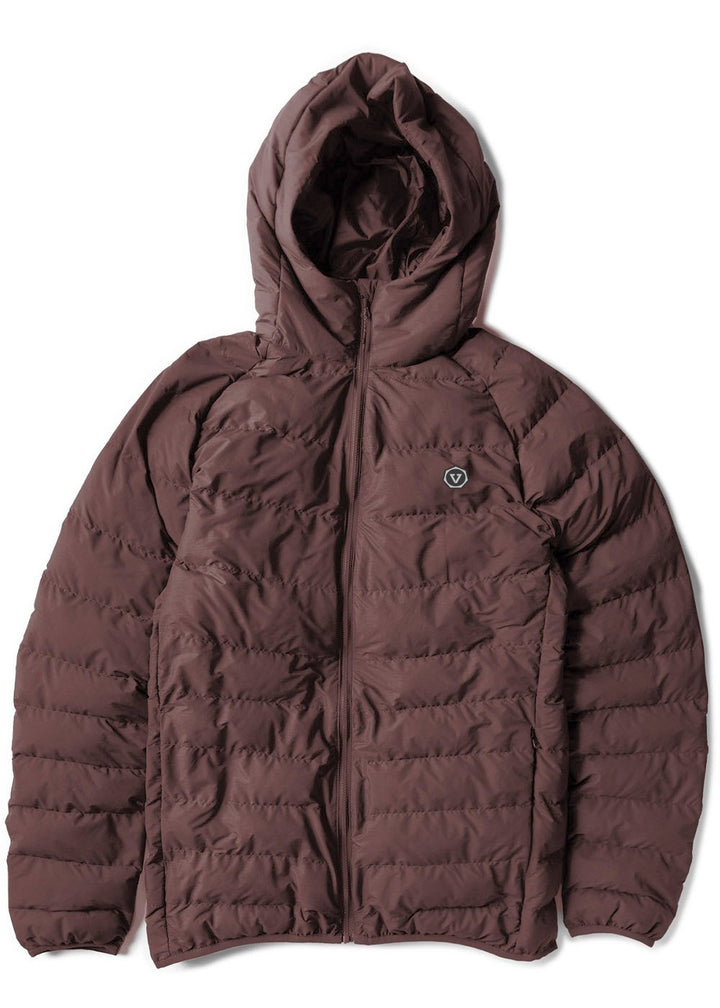 Vissla Pacific Packable Eco Puff Jacket in Brick, view 7