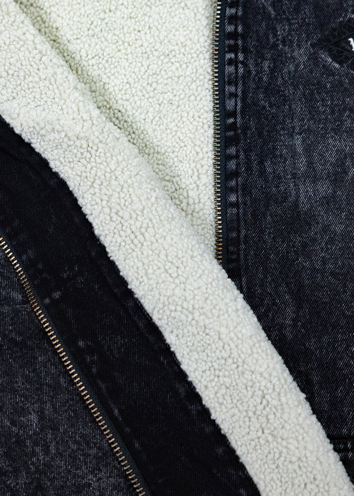 Vissla Wasson Jacket in Black, view 6
