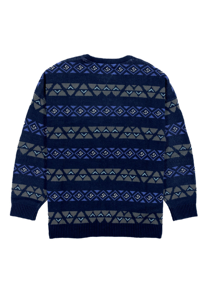 Vissla Bel Air Crew Sweater in Dark Naval, view 2