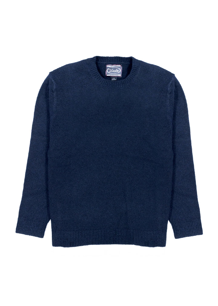 Vissla Presley Crew Neck Sweater in Dark Naval
