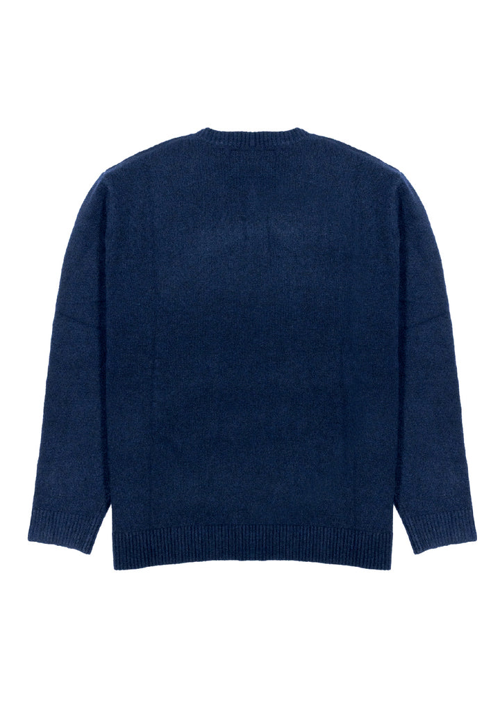 Vissla Presley Crew Neck Sweater in Dark Naval, view 2