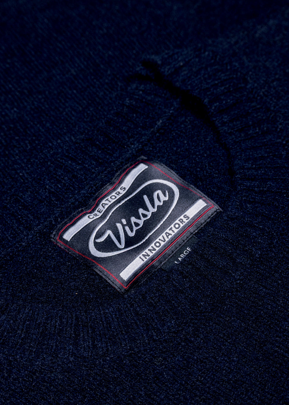 Vissla Presley Crew Neck Sweater in Dark Naval, view 3