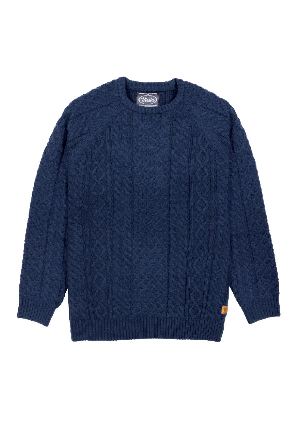 Vissla William Knit Crew Neck in Dark Naval